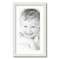thumbnail image 1 of ArtToFrames 14x24 Matted Picture Frame with 10x20 Single Mat Photo Opening Framed in 1.25 Satin White Frame and 2 Fabric White Mat (FWM-3966-14x24), 1 of 8