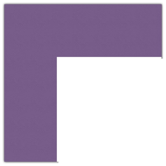 ArtToFrames 14x28" Grape Custom Mat for Picture Frame with Opening for 10x24" Photos. Mat Only, Frame Not Included (MAT-173)