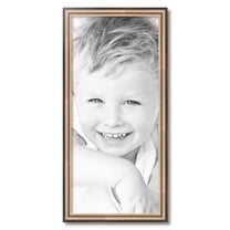 ArtToFrames 14x31" Anique Silver Picture Frame, Silver Wood Poster Frame, with Regular Acrylic and 2 (FBPL-4964)