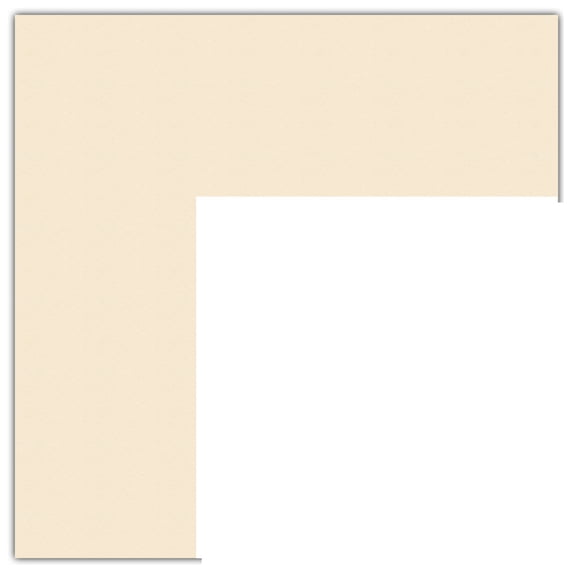 ArtToFrames 14x33" Alabaster Custom Mat for Picture Frame with Opening for 10x29" Photos. Mat Only, Frame Not Included (MAT-109)