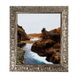 thumbnail image 1 of ArtToFrames 14x35" Silver Ornate Reverse Picture Frame, Multi Wood Poster Frame, with Regular Acrylic and 2 (FBPL-5098), 1 of 1