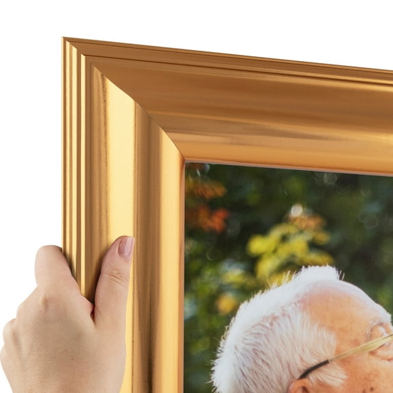 ArtToFrames 15" x 15" Bronze Picture Frame, 15x15 inch Multi Wood Poster Frame (WOM-5026), Pack