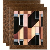 ArtToFrames 15" x 18" Brown Picture Frame, 15x18 inch Brown Wood Poster Frame (WOM-4291), 3 Pack