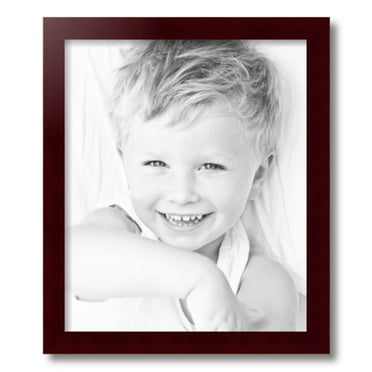 ArtToFrames 15" x 18" Cherry Picture Frame, 15x18 inch Red Wood Poster Frame (WOM-4309)