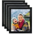 thumbnail image 1 of ArtToFrames 15" x 18" Noir Black - Full Wrap Picture Frame, 15x18 inch Black MDF Poster Frame (WOM-4852), 4 Pack, 1 of 7