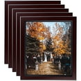 thumbnail image 1 of ArtToFrames 15" x 18" Windsor Mahogany Picture Frame, 15x18 inch Brown MDF Poster Frame (WOM-4684), 5 Pack, 1 of 1