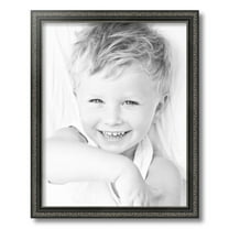 ArtToFrames 15x19 inch Antique Black Picture Frame, Black 15" x 19" Wood Poster Frame (WOM-5106) 1234