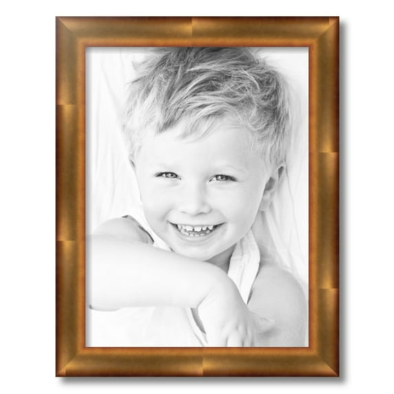 ArtToFrames 15" x 20" Gold Leaf Picture Frame, 15x20 inch Gold Wood Poster Frame (WOM-4947)
