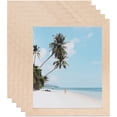 thumbnail image 1 of ArtToFrames 15" x 22" Hard Maple Picture Frame, 15x22 inch Brown MDF Poster Frame (WOM-4847), 5 Pack, 1 of 8