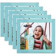 thumbnail image 1 of ArtToFrames 15" x 25" Eggshell Blue Picture Frame, 15x25 inch Blue Wood Poster Frame (WOM-4599), 5 Pack, 1 of 7