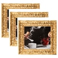 thumbnail image 1 of ArtToFrames 15" x 26" Antique Floral Gold Picture Frame, 15x26 inch Multi Wood Poster Frame (WOM-5169), 3 Pack, 1 of 6