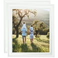 thumbnail image 1 of ArtToFrames 15" x 30" White Picture Frame, 15x30 inch White MDF Poster Frame (WOM-4332), 2 Pack, 1 of 8