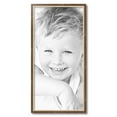 thumbnail image 1 of ArtToFrames 15" x 31" Taupe with Silver Lip Picture Frame, 15x31 inch Multi Wood Poster Frame (WOM-4986),  Pack, 1 of 5