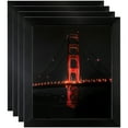 thumbnail image 1 of ArtToFrames 15" x 38" Black Steel Picture Frame, 15x38 inch Black MDF Poster Frame (WOM-4639), 4 Pack, 1 of 6