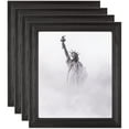 thumbnail image 1 of ArtToFrames 15" x 41" Colonial Onyx Picture Frame, 15x41 inch Black MDF Poster Frame (WOM-4386), 4 Pack, 1 of 7