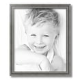 thumbnail image 1 of ArtToFrames 15x18" Muted Cold Silver Picture Frame, Silver MDF Poster Frame, with Regular Glass and Foam Backing 3/16 inch (FBPL-4682), 1 of 1