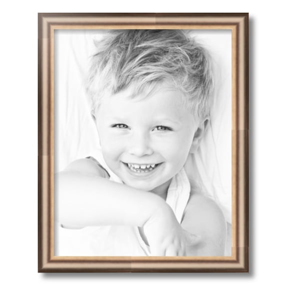 ArtToFrames 15x19" Anique Silver Picture Frame, Silver Wood Poster Frame, with Regular Glass and 2 (FBPL-4964)