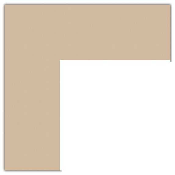 ArtToFrames 15x20" Scotch Mist Custom Mat for Picture Frame with Opening for 11x16" Photos. Mat Only, Frame Not Included (MAT-111)