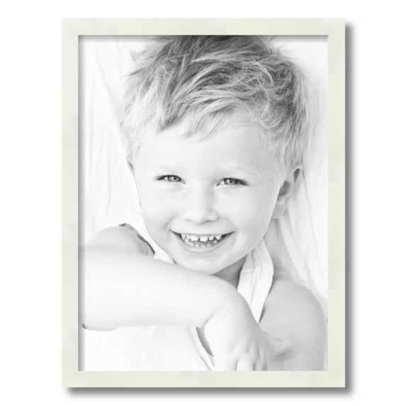 ArtToFrames 15x20" White Picture Frame, White Wood Poster Frame, with Regular Glass and 2 (FBPL-5140)