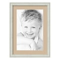 thumbnail image 1 of ArtToFrames 15x21" Matted Picture Frame with 11x17" Single Mat Photo Opening Framed in 1.25" Off White Wash on Ash and 2" Scotch Mist Mat (FWM-4098-15x21), 1 of 8