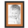 thumbnail image 1 of ArtToFrames 15x21" Matted Picture Frame with 11x17" Single Mat Photo Opening Framed in 1.25" Satin Black and 2" Octoberfest Mat (FWM-3926-15x21), 1 of 8