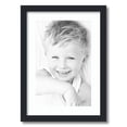 thumbnail image 1 of ArtToFrames 15x21" Matted Picture Frame with 11x17" Single Mat Photo Opening Framed in 1.25" Satin Black and 2" Super White Mat (FWM-3926-15x21), 1 of 8