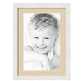 thumbnail image 1 of ArtToFrames 15x21" Matted Picture Frame with 11x17" Single Mat Photo Opening Framed in 1.25" Satin White Frame and 2" Seaside Mat (FWM-3966-15x21), 1 of 8