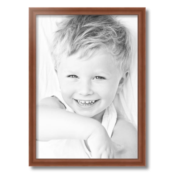 ArtToFrames 15x21 inch Painted Dark Orange Picture Frame, Red 15" x 21" Wood Poster Frame (WOM-4950) 1234
