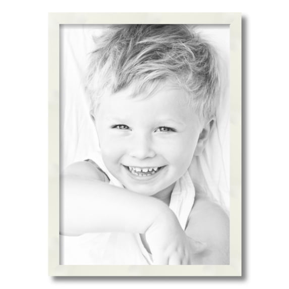 ArtToFrames 15x21" White Picture Frame, White Wood Poster Frame, with Regular Acrylic and 2 (FBPL-5140)