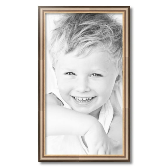ArtToFrames 15x27" Anique Silver Picture Frame, Silver Wood Poster Frame, with Regular Acrylic and 2 (FBPL-4964)