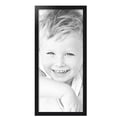 thumbnail image 1 of ArtToFrames 15x34 inch Black Steel Picture Frame, Black MDF Poster Frame (4639), 1 of 7