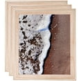 thumbnail image 1 of ArtToFrames 16" x 16" Contrast White Picture Frame, 16x16 inch White Wood Poster Frame (WOM-4931), 3 Pack, 1 of 7