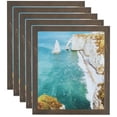 thumbnail image 1 of ArtToFrames 16" x 16" Oak Picture Frame, 16x16 inch Brown Wood Poster Frame (WOM-4742), 5 Pack, 1 of 7