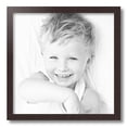thumbnail image 1 of ArtToFrames 16" x 16" Verlinga Brown Picture Frame, 16x16 inch Brown Wood Poster Frame (WOM-4656), 1 Pack, 1 of 5