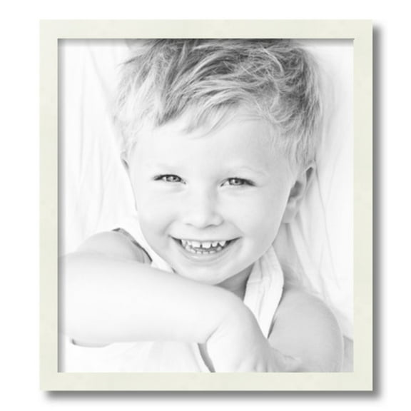 ArtToFrames 16" x 18" White Picture Frame, 16x18 inch White Wood Poster Frame (WOM-5138)