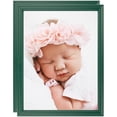 thumbnail image 1 of ArtToFrames 16" x 20" Green Picture Frame, 16x20 inch Green Wood Poster Frame (WOM-4157), 2 Pack, 1 of 7