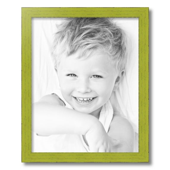 ArtToFrames 16" x 20" Modern Green Picture Frame, 16x20 inch Green Wood Poster Frame (WOM-4589), 4 Pack