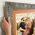 thumbnail image 1 of ArtToFrames 16" x 20" Real Reclaimed Barnwood 2.5 Inch Picture Frame, 16x20 inch Brown Wood Poster Frame (WOM-4660), 1 of 7