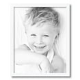 thumbnail image 1 of ArtToFrames 16" x 20" Satin White Picture Frame, 16x20 inch White Wood Poster Frame (WOM-4655), 1 of 5