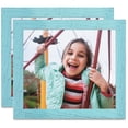 thumbnail image 1 of ArtToFrames 16" x 23" Eggshell Blue Picture Frame, 16x23 inch Blue Wood Poster Frame (WOM-4599), 2 Pack, 1 of 7