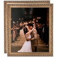 thumbnail image 1 of ArtToFrames 16" x 24" Antique Silver Picture Frame, 16x24 inch Silver Wood Poster Frame (WOM-4562), 2 Pack, 1 of 7