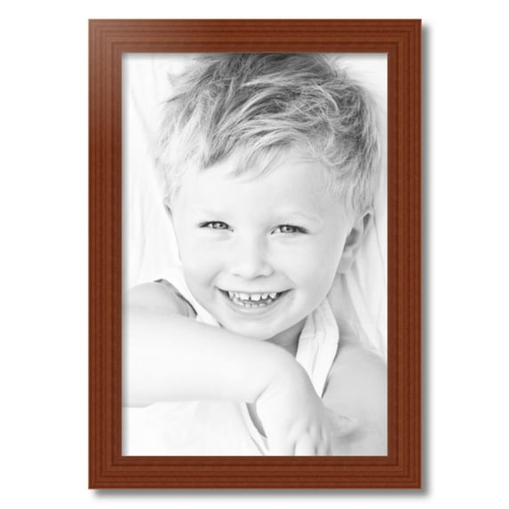 ArtToFrames 16" x 24" Honey Picture Frame, 16x24 inch Brown Wood Poster Frame (WOM-4349), 3 Pack