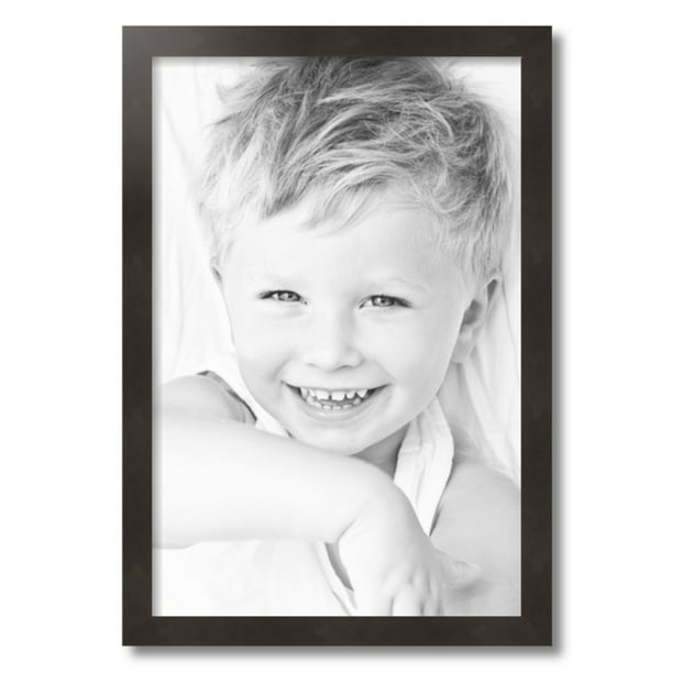 ArtToFrames 16" x 24" Pewter Picture Frame, 16x24 inch Silver Wood Poster Frame (WOM-4887), 4 Pack