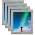 thumbnail image 1 of ArtToFrames 16" x 30" Winter White Barnwood 1.5 Inch Picture Frame, 16x30 inch Brown MDF Poster Frame (WOM-4661), 4 Pack, 1 of 7