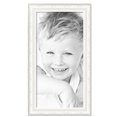 thumbnail image 1 of ArtToFrames 16" x 32" Majestic White Picture Frame, 16x32 inch Silver Wood Poster Frame (WOM-5198),  Pack, 1 of 3