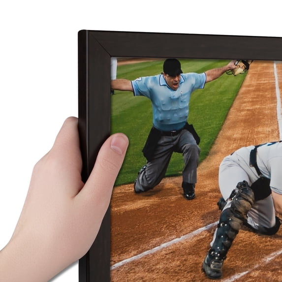 ArtToFrames 16" x 32" Other Picture Frame, 16x32 inch Multi MDF Poster Frame (WOM-5353), Pack