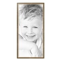 thumbnail image 1 of ArtToFrames 16" x 34" Taupe with Silver Lip Picture Frame, 16x34 inch Multi Wood Poster Frame (WOM-4986),  Pack, 1 of 5