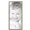 thumbnail image 1 of ArtToFrames 16" x 35" Taupe with Silver Lip Picture Frame, 16x35 inch Multi Wood Poster Frame (WOM-4986),  Pack, 1 of 5