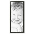 thumbnail image 1 of ArtToFrames 16" x 38" Antique Black Picture Frame, 16x38 inch Black Wood Poster Frame (WOM-5106), 1 of 5