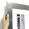 thumbnail image 1 of ArtToFrames 16" x 40" Rugged Gray Picture Frame, 16x40 inch Gray Wood Poster Frame (WOM-4514), 1 of 7